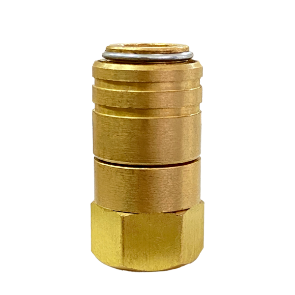 ENGATE RAPIDO P/ AR 1/4 X 1/4 FÊMEA (LATÃO) - CB200L