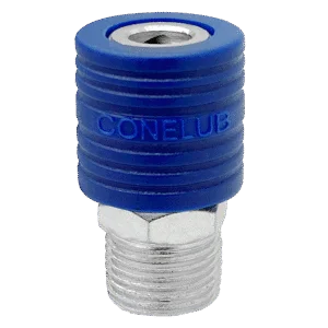 ENGATE RAPIDO P/ AR 1/4 X 1/2 MACHO (CAPA NYLON) - CB202P