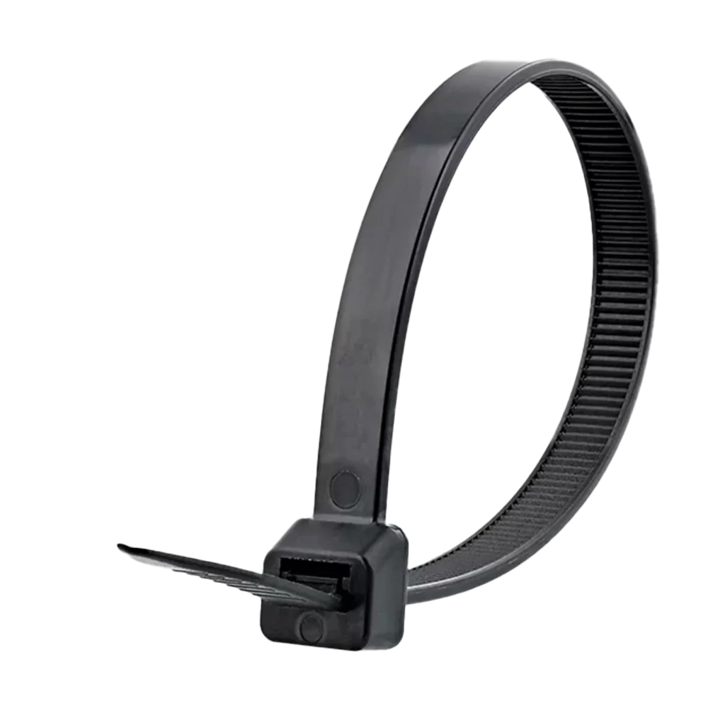 ABRAÇADEIRA DE NYLON REFORÇADA 3,6 X 300 (PRETA) - ANP36300