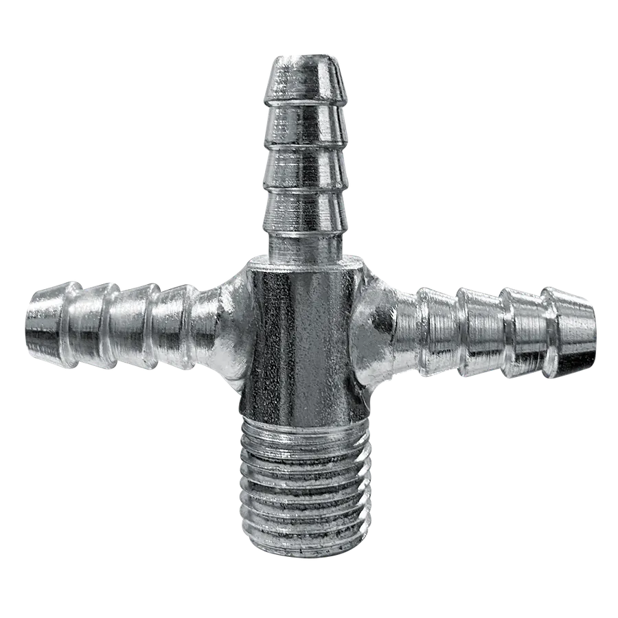 EMENDA DE 3 SAIDAS 1/4 BSP X 3/8 MANG. CB367