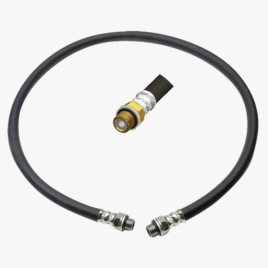 FLEXÍVEL 900MM TUBO 3/8 – MACHO X MACHO M-16 X M-16 GIRATÓRIO – CB2013