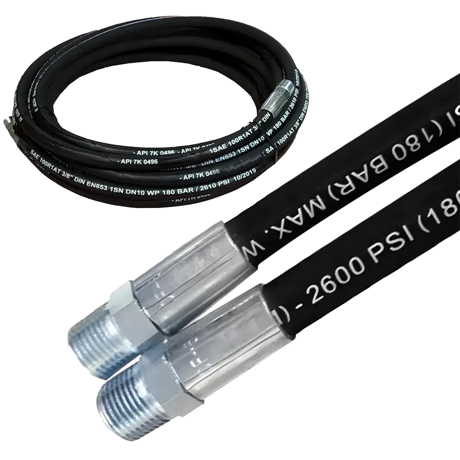 MANGUEIRA C/ TRAMA DE NYLON 2,0MT M X F 3/8 X 1/8 – CB169S
