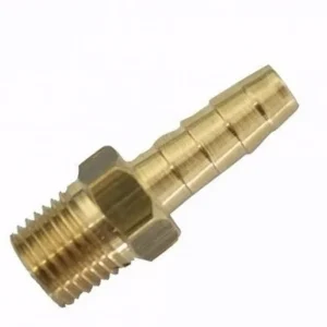 ESPIGÃO MACHO FIXO 1/4 BSP X 1/4 MANG. (LATÃO) - CB256L