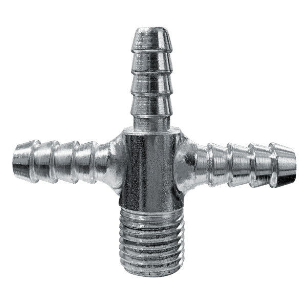 EMENDA DE 3 SAIDAS 1/4 BSP X 5/16 MANG. CB366
