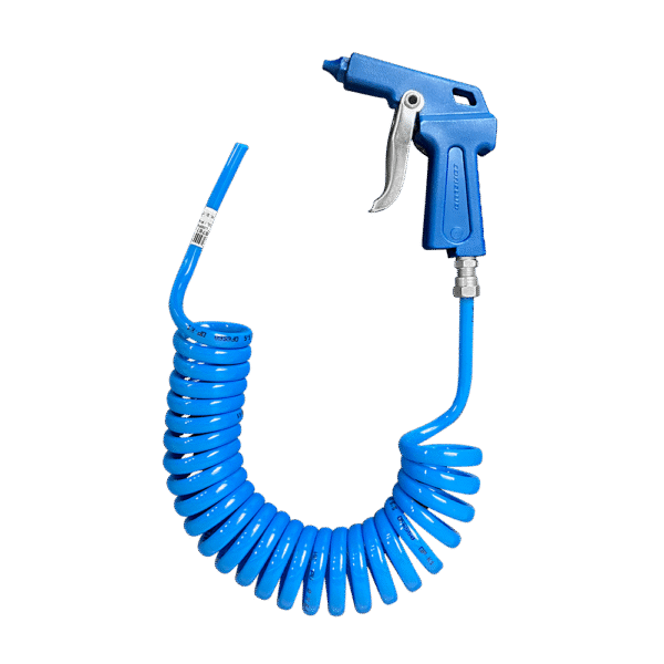 KIT LIMPEZA - ESPIR. 8MM X 3,5MT AZUL / PISTOLA NYLON AZUL CB767