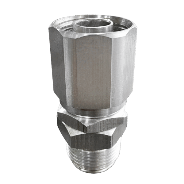 TERMINAL P/ COMBUSTIVEL REUSÁVEL ALUMINIO 3/4 GIR NPT - CB651