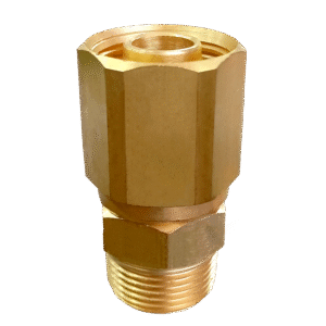 TERMINAL P/ COMBUSTIVEL REUSAVEL LATÃO 3/4 FIXO NPT - CB660