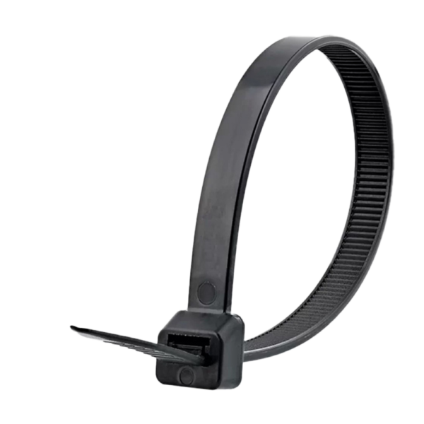 ABRAÇADEIRA DE NYLON REFORÇADA 4,8 X 500 (PRETA) - ANP48500