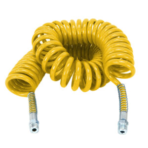 MANG. ESPIRAL NYLON 12MM X 4,5MT X M-16" FEMEA (AMARELO) - CB04516A